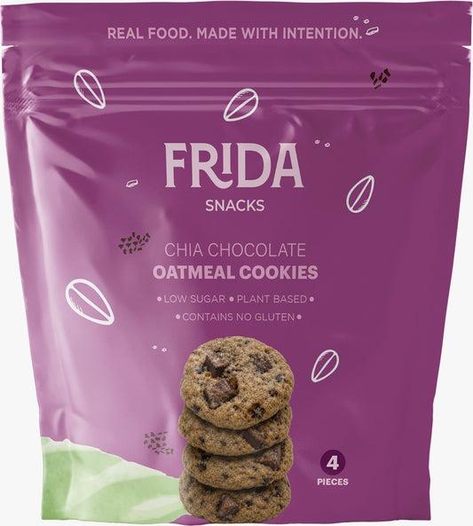 Chia Chocolate Oatmeal Cookie