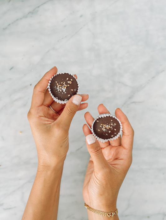 Halawa Tahini  Chocolate Cups